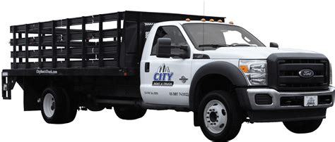 flatbed truck rental rates